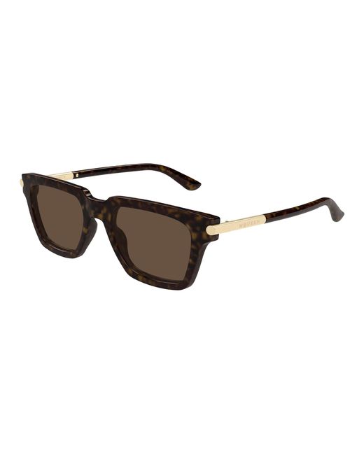 McQueen Black Am0519S 002 Sunglasses Acetate Squared for men