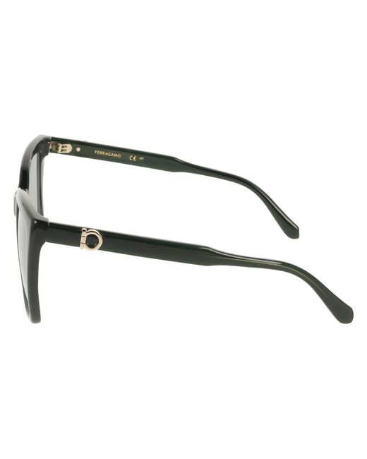 Ferragamo Black Sf2085Se 302 Sunglasses Acetate Squared Normal