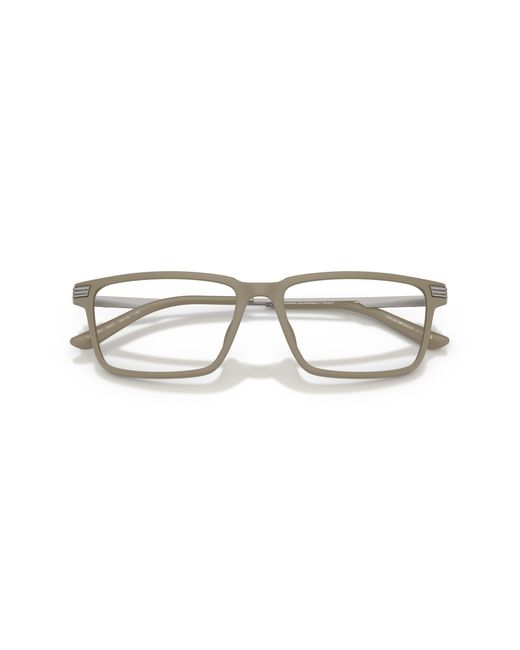 Emporio Armani Black Ea3268U 5437 Optical Frames Injected Squared Normal for men