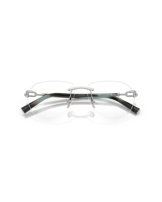 Tiffany & Co Black Tf1173K 6213 Optical Frames Metal Pilot Normal