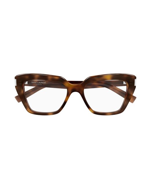 Saint Laurent Black Sl 829 003 Optical Frames Acetate Transparent Cat Eye