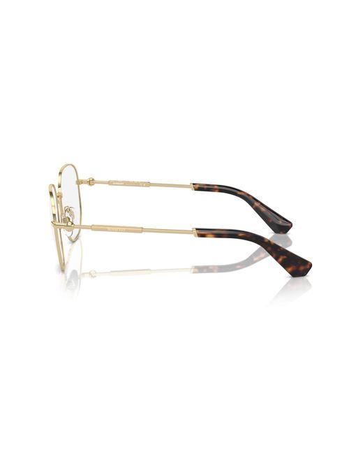 Burberry Black Be1385 1109 Optical Frames Metal Transparent Squared Normal