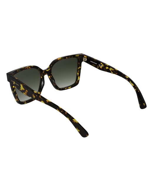 Longchamp Black Lo802S 242 Sunglasses Acetate Squared Normal