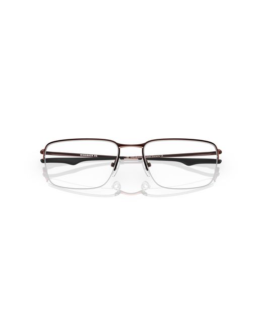 Oakley Black Ox5148 Wingback Sq 514807 Optical Frames Titanium Squared for men