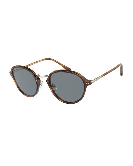 Giorgio Armani Black Ar8139 5762R5 Sunglasses Acetate Pantos Normal for men