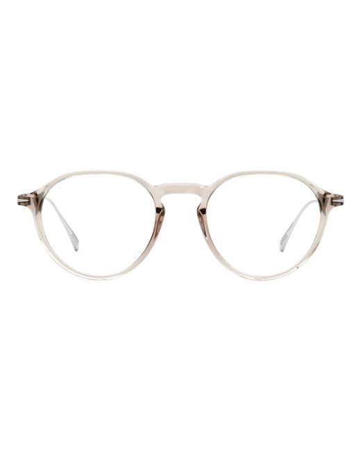 David Beckham Black Db 1105 79U Optical Frames Plastic Round for men