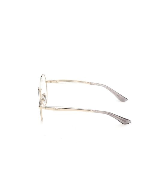 Guess Black Gu50385 20 Optical Frames Metal Round Normal