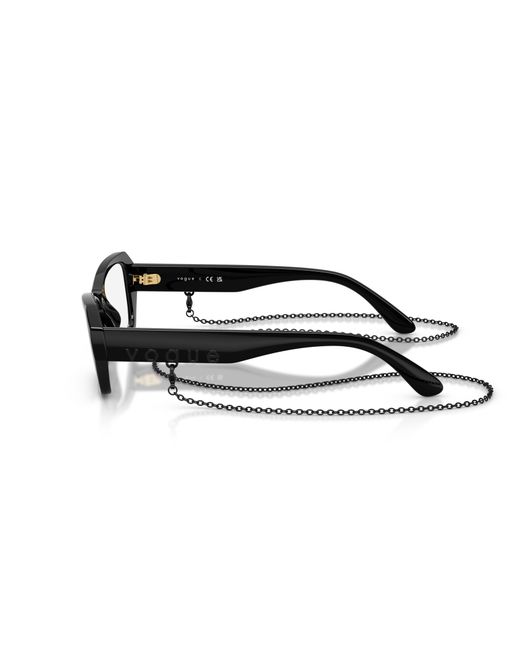 Vogue Eyewear Black Vo5656U W44 Optical Frames Nylon Butterfly Normal