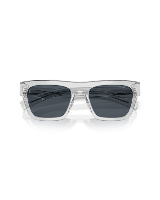 Prada Black Pr C03S 17P70B Sunglasses Acetate Squared Normal for men