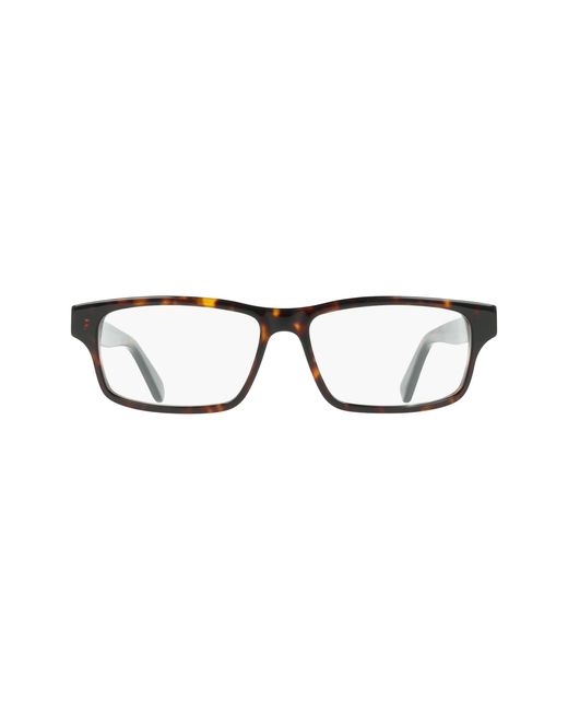Ferragamo Black Sf3061 242 Optical Frames Acetate Squared Normal for men