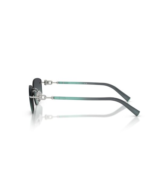 Tiffany & Co Black Tf3114 60012G Sunglasses Metal Geometric Normal Nuanced