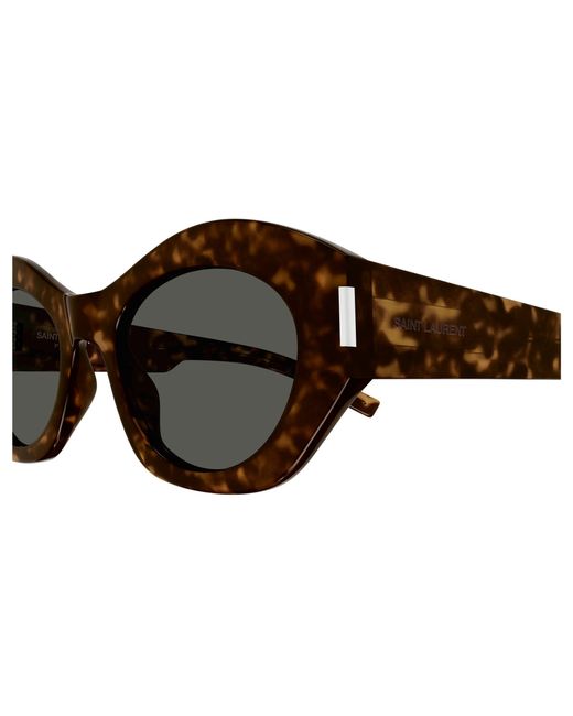 Saint Laurent Black Sl 639 002 Sunglasses Acetate Geometric