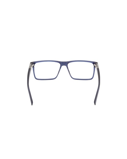 Timberland Black Tb50004 090 Optical Frames Injected Squared Normal for men
