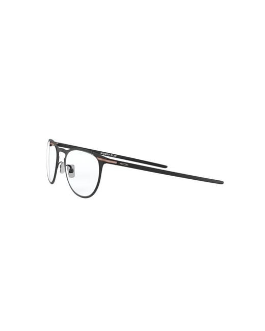 Oakley Black Ox5145 514501 Optical Frames Titanium Round for men