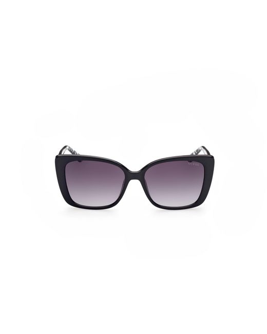 Guess Black Gu7829 01B Sunglasses Injected Squared Normal Shaded