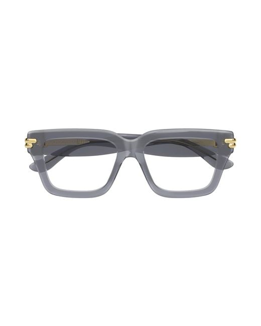 Bottega Veneta Black Bv1324O 005 Optical Frames Acetate Transparent Squared