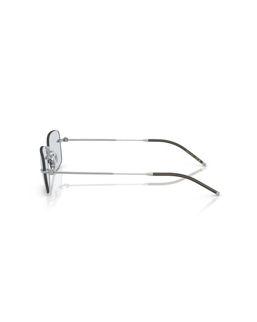 Oliver Peoples Black Ov1359T Tk-10 5036 Optical Frames Titanium Light Squared Normal
