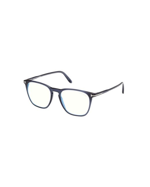 Tom Ford Black Ft5937-B 090 Optical Frames Acetate Round Normal for men