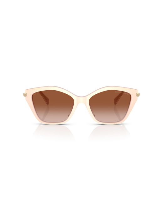 Michael Kors Black Mk2246U Catskills 401513 Sunglasses Acetate Geometric Normal Shaded
