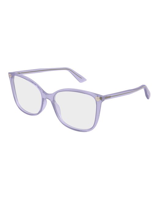 Gucci Black Gg0026O 027 Optical Frames Acetate Transparent Cat Eye