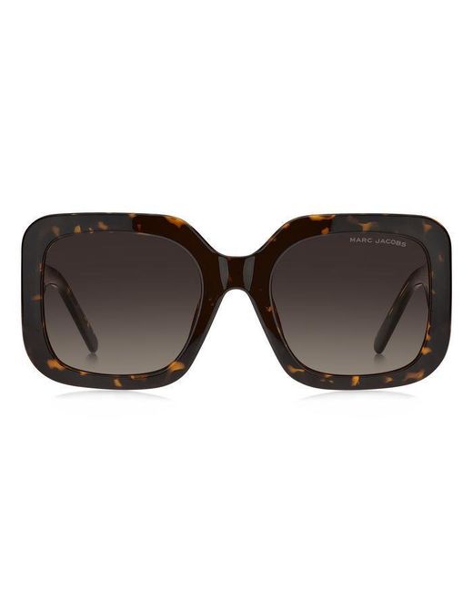 Marc Jacobs Black Marc 647/S 086/Ha Sunglasses Plastic Squared Shaded