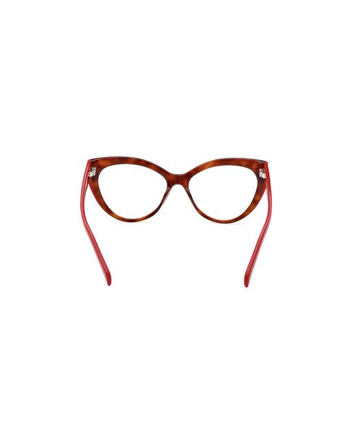 Emilio Pucci Black Ep5215 056 Optical Frames Acetate Cat Eye Normal