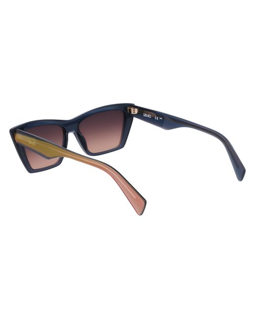 Liu Jo Black Lj802S 620 Sunglasses Acetate Squared Normal
