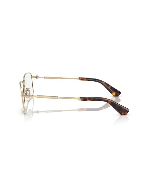 Burberry Black Be1389 1109 Optical Frames Steel Squared Normal for men
