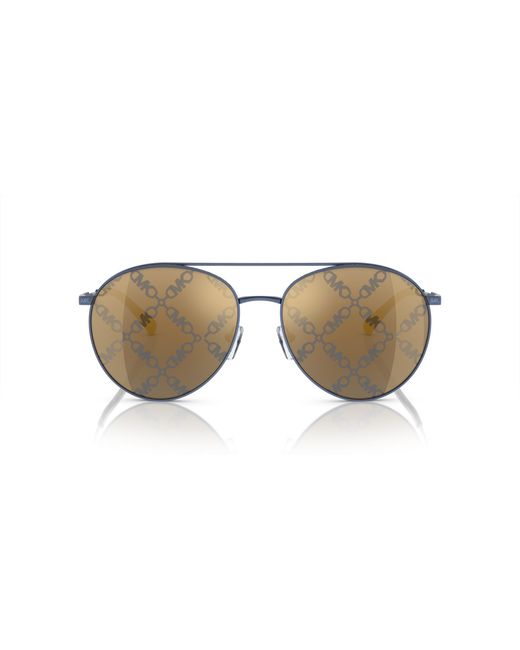 Michael Kors Black Mk1138 Arches 1895Am Sunglasses Metal Pilot Normal
