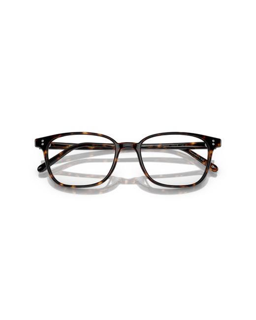 Oliver Peoples Black Ov5279U Maslon 1009 Optical Frames Acetate Transparent Squared Normal for men