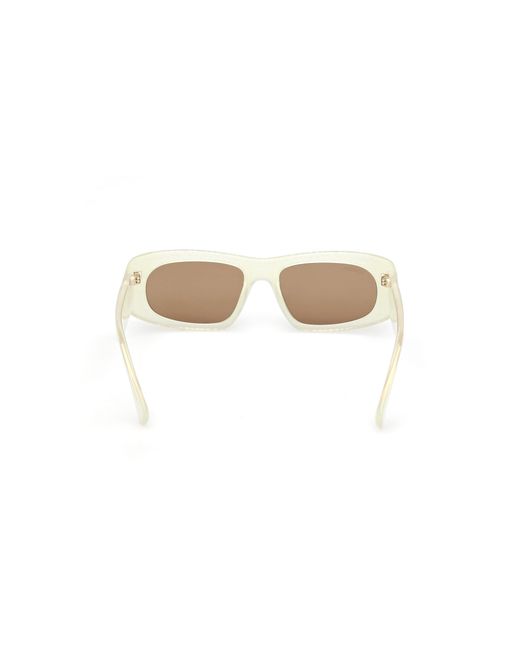 MAX&Co. Black Mo0142 39J Sunglasses Injected Roviex Squared Normal