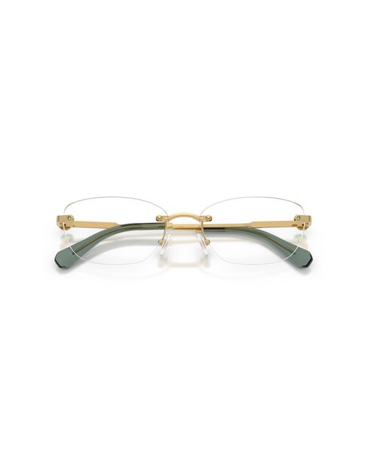 Swarovski Black Sk1037 4028 Optical Frames Metal Transparent Round Normal