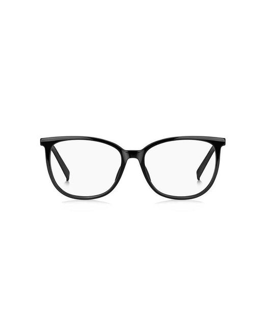 Max Mara Black Mm 1412 807 Optical Frames Outlet Acetate Round