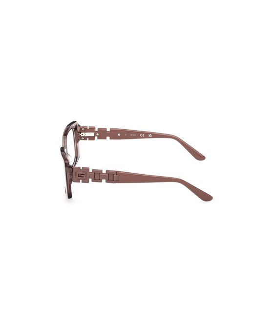 Guess Black Gu50322 059 Optical Frames Acetate Squared Normal