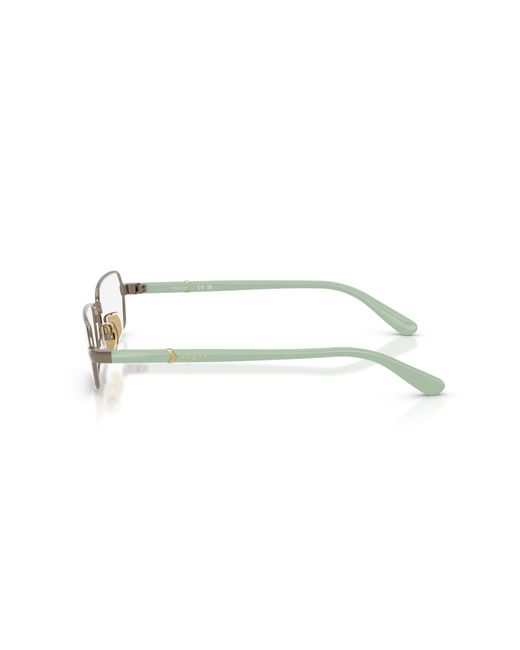 Vogue Eyewear Black Vo4351 5138 Optical Frames Metal Transparent Geometric Normal