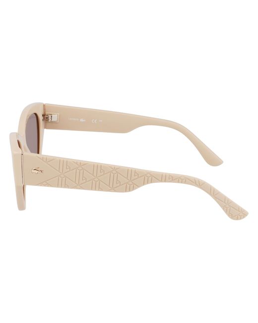 Lacoste Black L6047S 264 Sunglasses Acetate Squared Normal