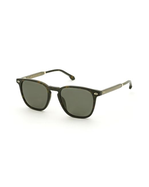 Lozza Black Sl4400 722P Sunglasses Acetate Squared for men