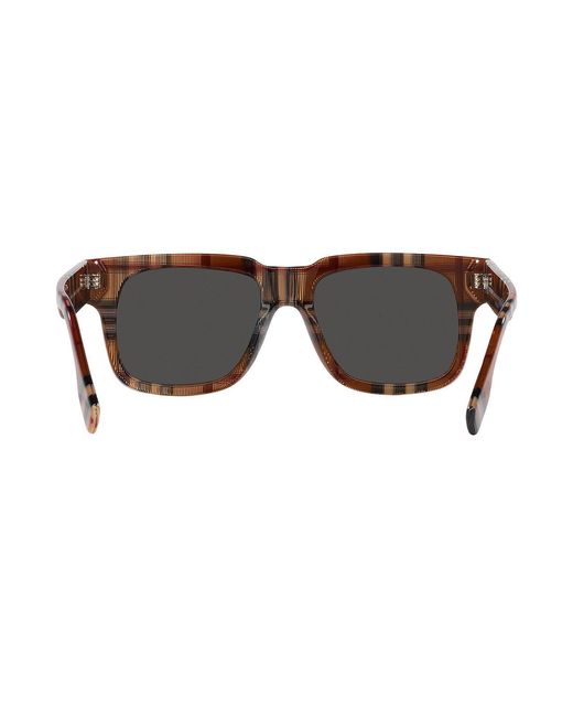 Burberry Black Be4394 Hayden 396687 Sunglasses Acetate Squared Normal for men