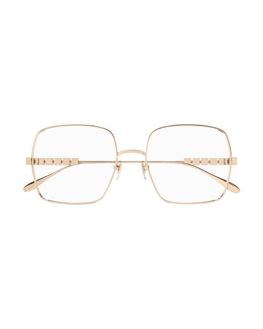 Gucci Black Gg1434O 002 Optical Frames Metal Transparent Squared