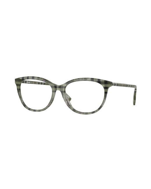 Burberry Black Be2389 4089 Optical Frames Acetate Transparent Geometric Normal
