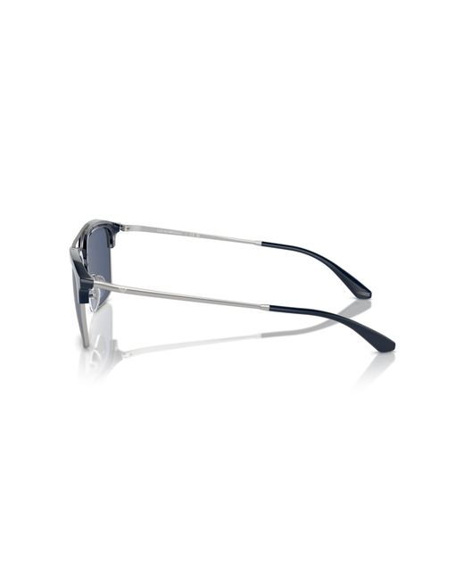 Emporio Armani Black Ea4228 304580 Sunglasses Injected Pilot Normal for men