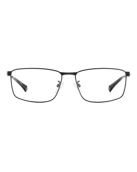 Polaroid Black Pld D534/G 003 Optical Frames Metal Squared for men