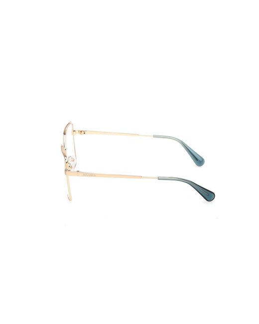MAX&Co. Black Mo5097 030 Optical Frames Metal Geometric Normal
