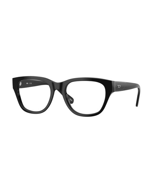 DIESEL Black Dl4001 2001 Optical Frames Acetate Squared Normal