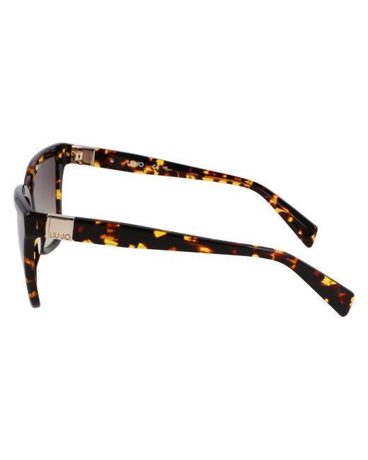 Liu Jo Black Lj803S 244 Sunglasses Acetate Squared Normal