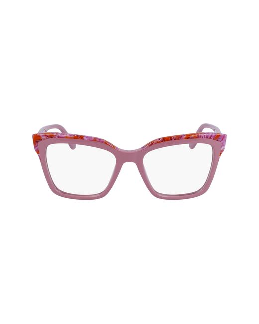 Karl Lagerfeld Black Kl6130 618 Optical Frames Acetate Squared Normal Normal