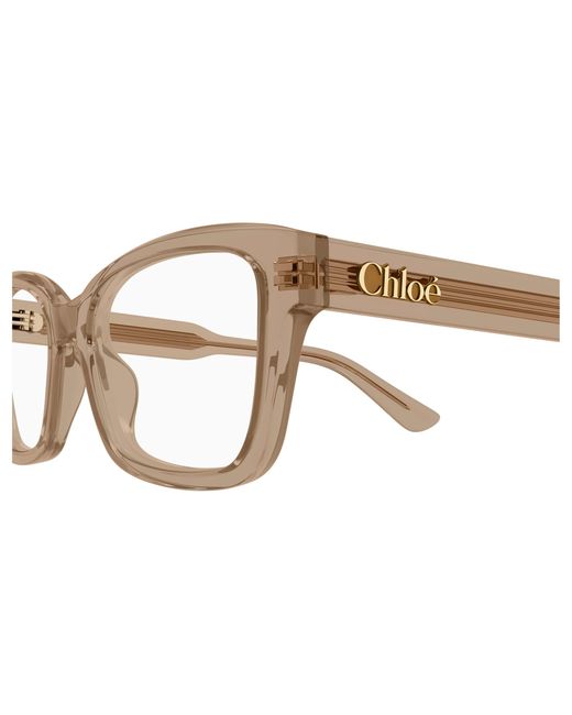 Chloé Black Ch0380O 005 Optical Frames Acetate Transparent Cat Eye