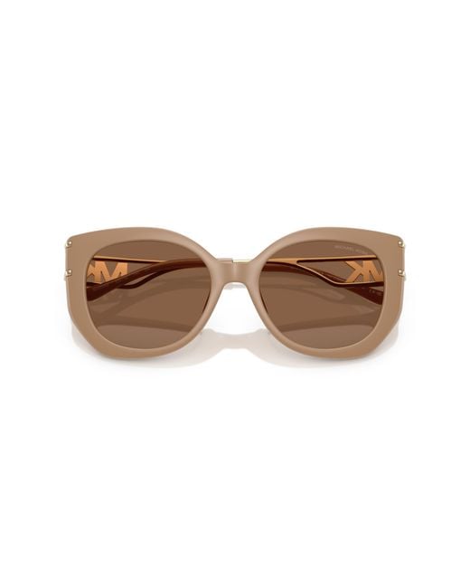 Michael Kors Black Mk2236U Alicante 35553G Sunglasses Injected Cat Eye Normal