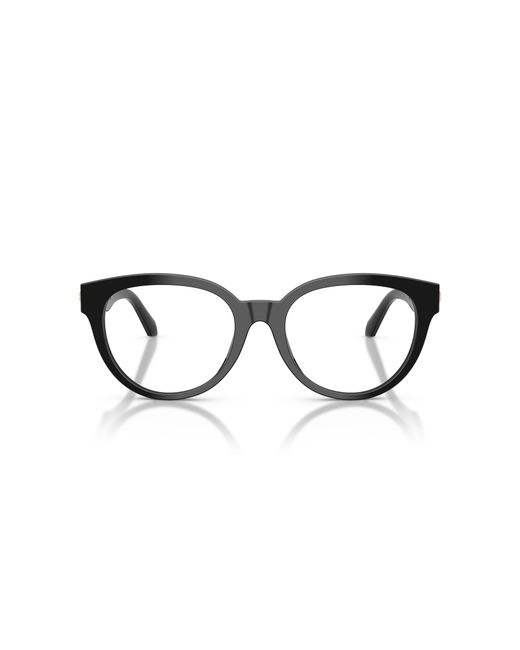 Versace Black Ve3384 Gb1 Optical Frames Acetate Round Normal