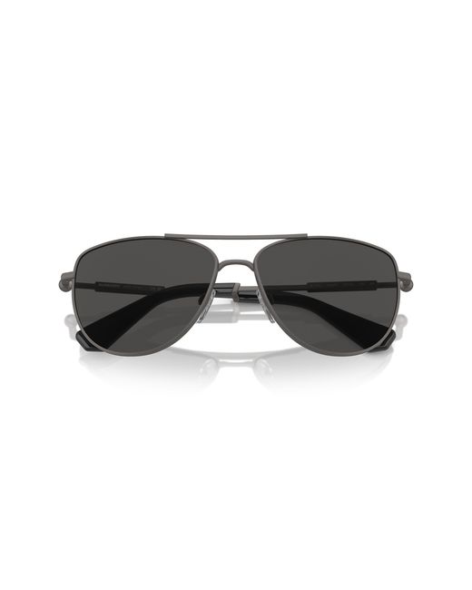 Burberry Black Be3149 131687 Sunglasses Metal Pilot Normal